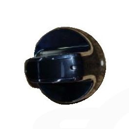 083157015 NEWWORLD OVEN KNOB FS GAS M/OVEN (BLACK/CHROME)