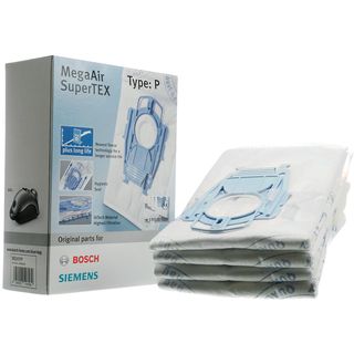 00468264 BOSCH SUPERTEX TYPE P VACUUM BAGS-PKT 4+1 FILTER