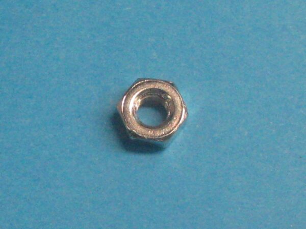 244032 ASKO  NUT NICKEL-PLATED BRASS M6M4 also 8052108