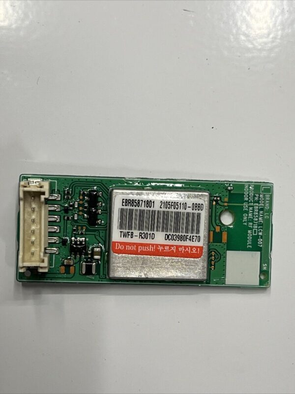 EBR85871801 LG TL WASHING MACHINE WIFI PCB