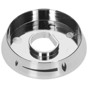 083576210 BELLING COOKTOP/OVEN KNOB SKIRT RING (CHROME)-BRD900/BRD1100