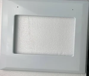 562810150 BELLING OVEN DOOR OUTER 50 MAIN LH WHI